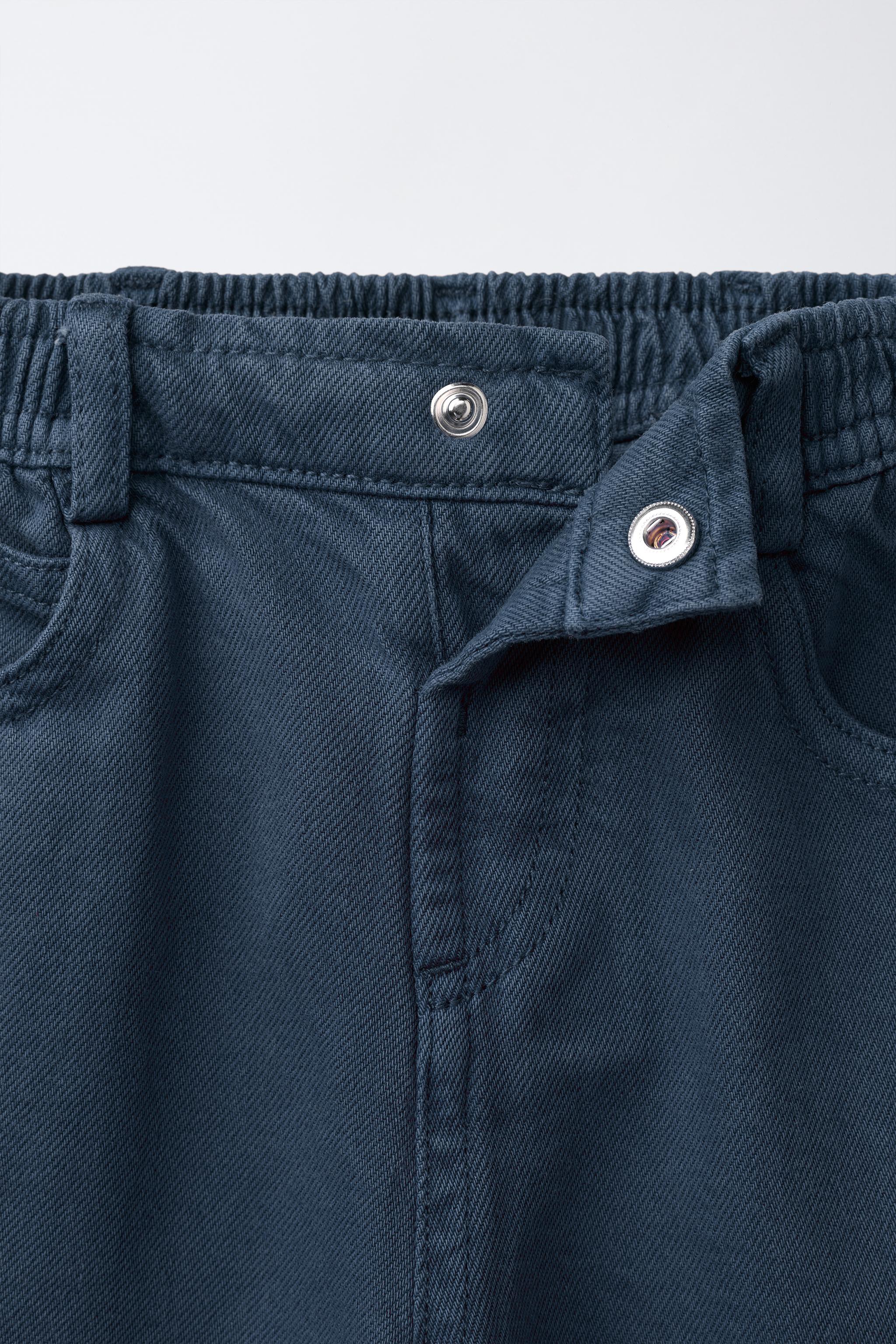 PANTALON BAGGY EN SERGE